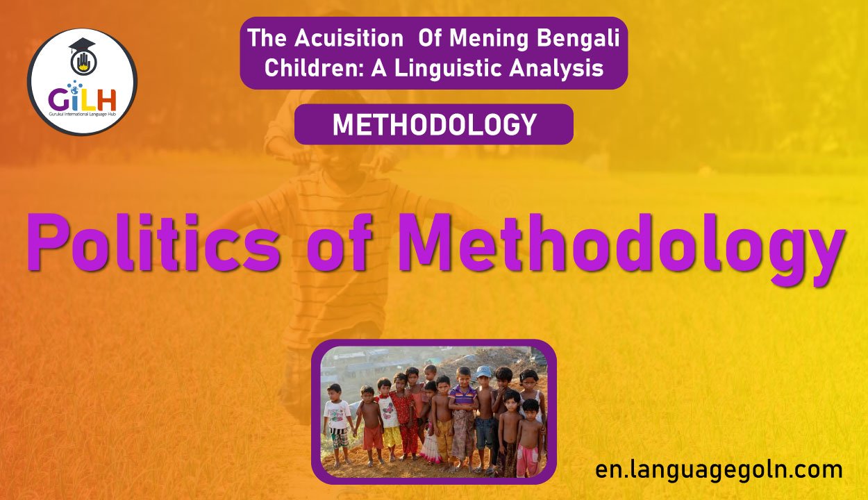 Politics of methodology