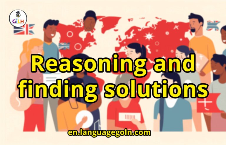 Reasoning and finding solutions